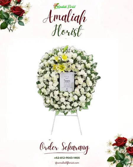 Krans Bunga Duka Bebakung